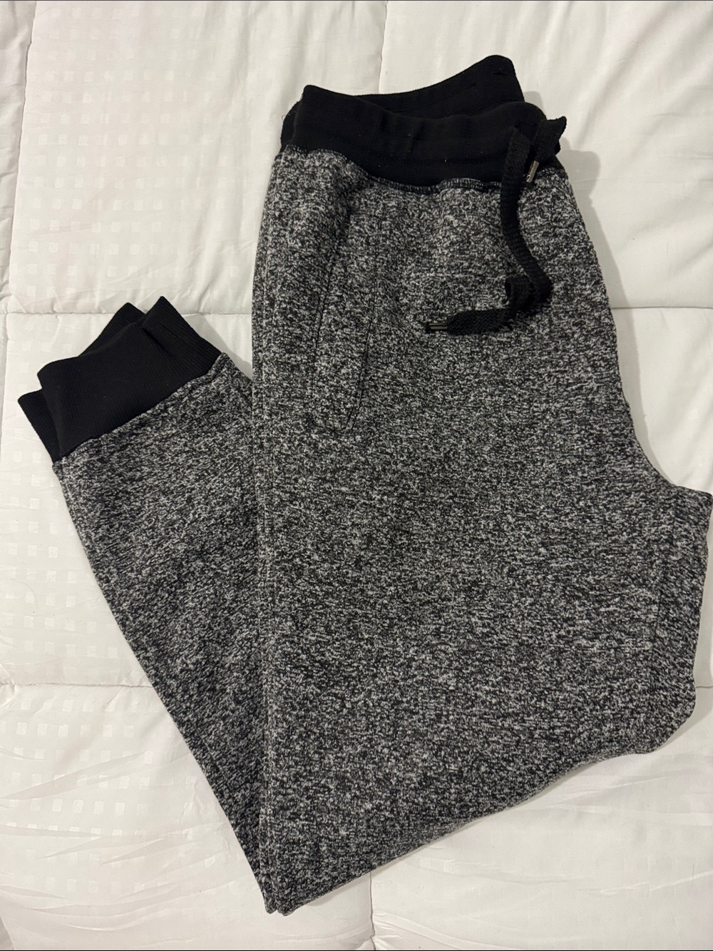 XL joggers, gray and black Southpole loungewear sweatpants comfort